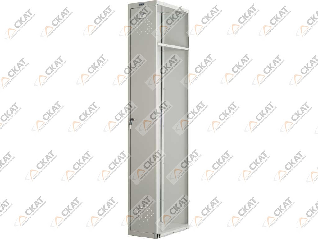 Шкаф металлический для раздевалок ПРАКТИК LS-001 (приставная секция) - фото
