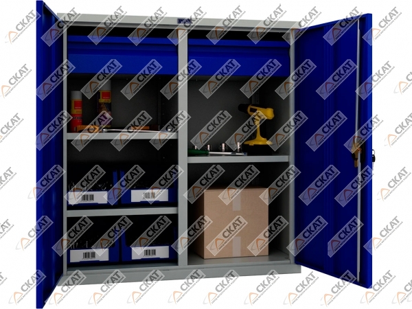 Шкаф инструментальный металлический ТС 1095-100302 - фото