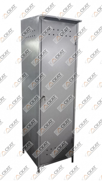Шкаф металлический "ШГБ-1К" для одного газового баллона ф230 мм